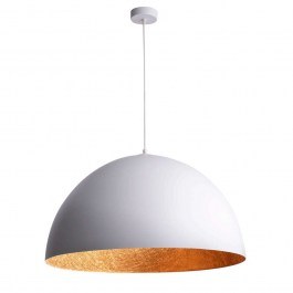 Ceiling Light Sfera 35 30146 D35cm 1xΕ27 60W White-Copper Sigma Lighting WHITE-COPPER