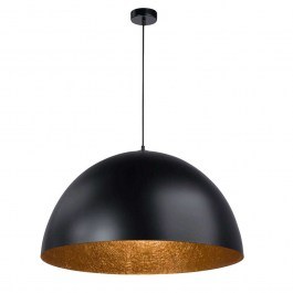 Ceiling Light Sfera 35 30144 D35cm 1xΕ27 60W Black-Copper Sigma Lighting BLACK-COPPER