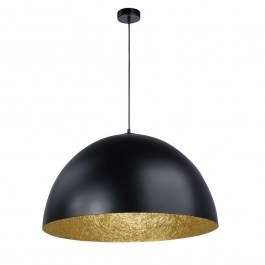 Ceiling Light Sfera 35 30143 D35cm 1xΕ27 60W Black-Gold Sigma Lighting BLACK-GOLD