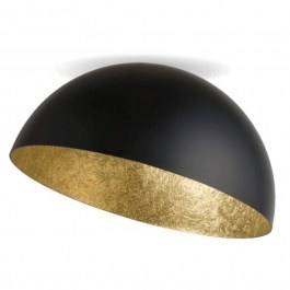 Φωτιστικό Οροφής - Πλαφονιέρα Sfera 70 32472 Φ70cm 1xE27 60W Black-Gold Sigma Lighting BLACK-GOLD