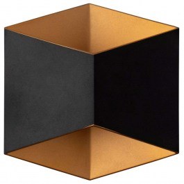 Wall Lamp - Sconce Triangled 8141 17x17,2cm 2xLed 750lm 5W 3000K Black-Gold Nowodvorski BLACK-GOLD