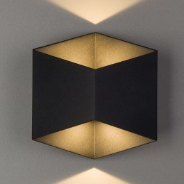 Wall Lamp - Sconce Triangled 8142 17x17,2cm 2xLed 750lm 5W 3000K Black Nowodvorski BLACK