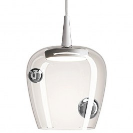 Ceiling Light Bilia LBA3012 18x324cm Led Triac 8W IP40 2700K 645Lm White-Silver Zafferano WHITE-SILVER