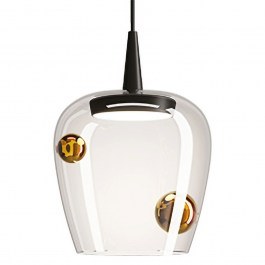 Ceiling Light Bilia LBA3024 18x324cm Led Triac 8W IP40 2700K 645Lm Black-Bronze Zafferano BLACK-BRONZE