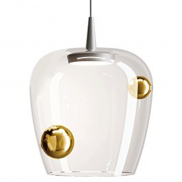 Φωτιστικό Οροφής Bilia LBA4004 27x333cm Led Triac 8W IP40 2700K 645Lm Silver-Bronze Zafferano SILVER-BRONZE