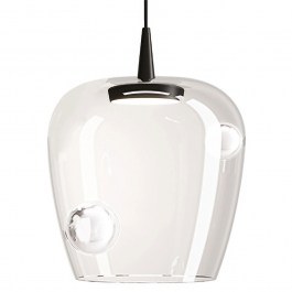 Φωτιστικό Οροφής Bilia LBA4021 27x333cm Led Triac 8W IP40 2700K 645Lm Black-Clear Zafferano BLACK-CLEAR