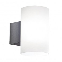 Φωτιστικό Τοίχου - Απλίκα Bianca LD0180G3 12x20x17,2cm Led 11,5W 3000K IP54 Dark Grey Zafferano DARK GREY