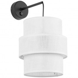 Φωτιστικό Τοίχου - Απλίκα Calisto 5955 20x29x33cm 1xE27 15W White TK Lighting WHITE