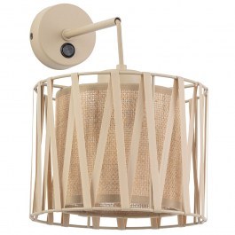 Φωτιστικό Τοίχου - Απλίκα Harmony 11462 1xE27 Sand TK Lighting SAND