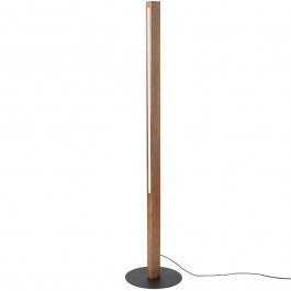 Floor Lamp Teo 1410 D30x120cm Led 36W Walnut-Black TK Lighting WALNUT-BLACK