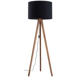 Φωτιστικό Δαπέδου Grand 16005 Φ50x145cm 1xE27 15W Walnut-Black TK Lighting WALNUT-BLACK