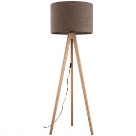 Φωτιστικό Δαπέδου Grand 16026 Φ50x145cm 1xE27 15W Natural-Brown TK Lighting NATURAL-BROWN