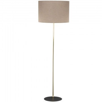 Floor Lamp Umberto 16035 D50x150cm 1xE27 15W Natural-Gold TK Lighting