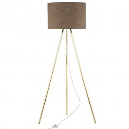 Floor Lamp Umberto 16032 D50x155cm 1xE27 15W Brown-Gold TK Lighting BROWN-GOLD