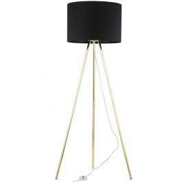 Floor Lamp Umberto 6635 D50x155cm 1xE27 15W Black-Gold TK Lighting BLACK-GOLD