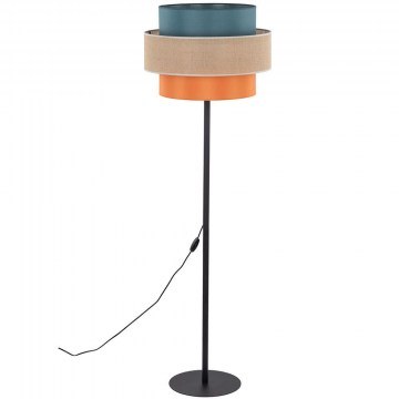 Floor Lamp Trio 6452 D50x159cm 1xE27 15W Multi-Blue TK Lighting
