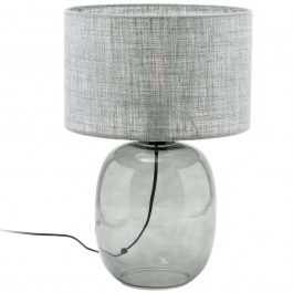 Φωτιστικό Επιτραπέζιο Melody 5987 Φ30x48cm 1xE27 15W Grey-Smoke TK Lighting SMOKE-GREY
