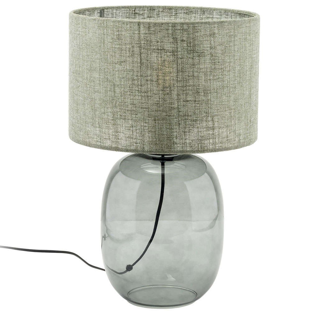 Φωτιστικό Επιτραπέζιο Melody 5989 Φ30x48cm 1xE27 15W Green-Smoke TK Lighting