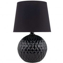 Φωτιστικό Επιτραπέζιο Santana 16047 Φ39x60cm 1xE27 15W Black TK Lighting BLACK