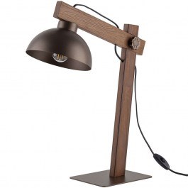 Φωτιστικό Επιτραπέζιο Oslo 5788 42x18x52cm 1xE27 15W Walnut-Brown TK Lighting WALNUT-BROWN