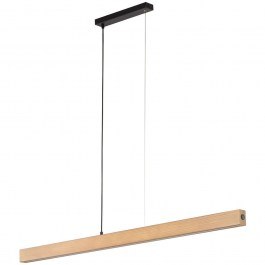 Φωτιστικό Οροφής - Ράγα 1448 126x5x100cm Led 36W Natural-Black TK Lighting NATURAL-BLACK