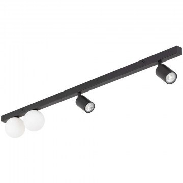 Ceiling Lamp - Spot Vox 10002 115x14x15cm 2xGu10/2xG9 10/6W Black TK Lighting