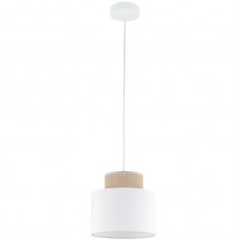 Pendant Lamp Duo 10078 D20x160cm 1xE27 15W White-Natural TK Lighting NATURAL-WHITE