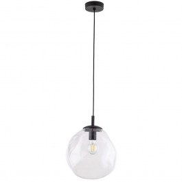 Pendant Lamp Sol Mini 10082 25x25x175cm 1xE27 15W Clear-Black TK Lighting CLEAR-BLACK