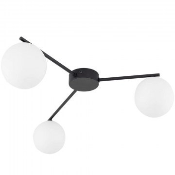 Ceiling Lamp Elton 10261 56,5x51x15cm 3xG9 8W Black-White TK Lighting