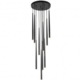 Pendant Lamp Piano 10114 35x140cm 10xG9 8W Black TK Lighting BLACK