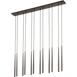 Φωτιστικό Οροφής - Ράγα Piano 10111 120x12x140cm 12xG9 8W Brown TK Lighting BROWN