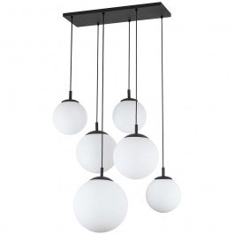 Φωτιστικό Οροφής Esme 4793 77x47x140cm 6xE27 15W Black-White TK Lighting BLACK-WHITE