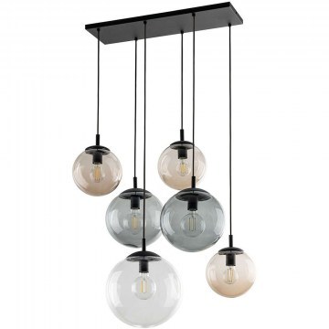 Pendant Lamp Esme 4819 77x47x140cm 6xE27 15W Multi TK Lighting