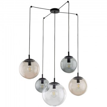 Pendant Lamp Esme 4796 180x180x210cm 5xE27 15W Multi TK Lighting