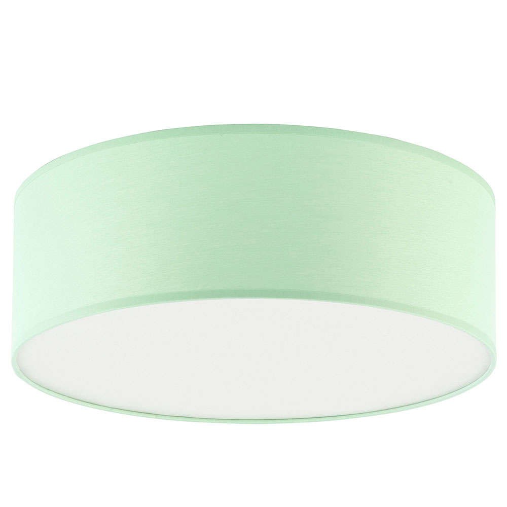 Φωτιστικό Οροφής - Πλαφονιέρα Παιδική Rondo Kids 3230 Φ38x13cm 4xE27 15W Green TK Lighting