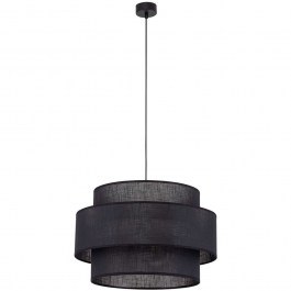 Pendant Lamp Calisto 5099 D50x110cm 3xE27 15W Black TK Lighting BLACK