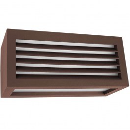 Φωτιστικό Τοίχου - Απλίκα Vigo VIGO2E27C 25x10,8x10,8cm E27 20W Corten Bot Lighting CORTEN