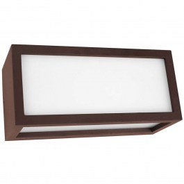 Φωτιστικό Τοίχου - Απλίκα Vigo VIGO2E27C 25x10,8x10,8cm E27 20W Corten Bot Lighting CORTEN
