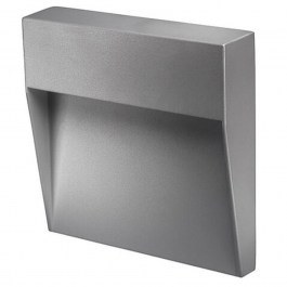 Φωτιστικό Τοίχου - Απλίκα Bilbao 6 BILBAO6MQ 15,9x2,8x15,9cm Led 6,5W 3000/4000/5000K 305lm Light Grey Bot Lighting LIGHT GREY