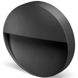 Φωτιστικό Τοίχου - Απλίκα Bilba BILBAO6GR Φ15,9x3,2cm Led 580lm 6W 4000K Antracite Bot Lighting ANTHRACITE