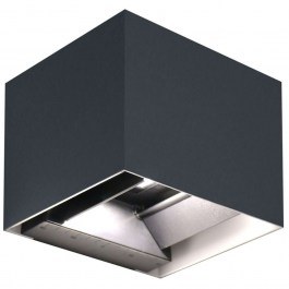 Φωτιστικό Τοίχου - Απλίκα Ηλιακή Marbella MARBELLA9SUNG 15x15,3x15cm Led 950lm 9W 4000K Anthracite Bot Lighting ANTHRACITE