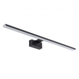 Φωτιστικό Μπάνιου Επιτοίχιο Cezanne L 10671 80x12,8x5cm 15W Led 3000K Black Nowodvorski BLACK