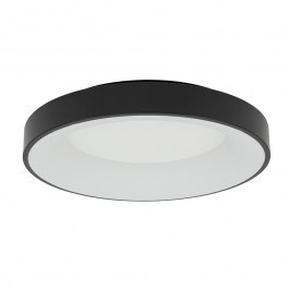 Φωτιστικό Οροφής - Πλαφονιέρα Nikki Round 11211 48x9,5cm 48W Led 4000K Black Nowodvorski BLACK