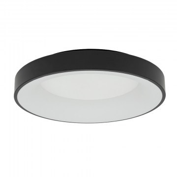 Ceiling lamp Nikki Round 11211 48x9,5cm 48W Led 4000K Black Nowodvorski