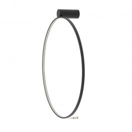 Wall Lamp Circolo M 10815 60x13x15cm Led 21W 3000K Black Nowodvorski BLACK