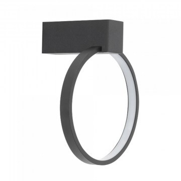 Wall Lamp Circolo XS 10808 18x11x23cm Led 9W 3000K Black Nowodvorski