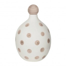 Διακοσμητικό Μπουκάλι Κεραμικό Lido PUN1507 13x20,4cm White-Sand Zafferano WHITE-SAND