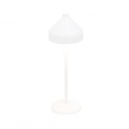 Rechargeable Table Lamp Amelie Led LD1090B3 12x34cm 3W IP65 White Zafferano WHITE