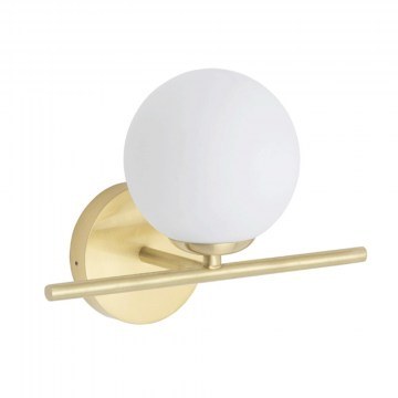 Wall Lamp - Sconce Aralia 10527 25x18x19cm 1xG9 5W Gold-White Nowodvorski