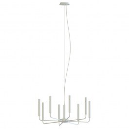 Φωτιστικό Οροφής Orto 11461 73x170cm 10W 8xE14 Grey Nowodvorski GREY